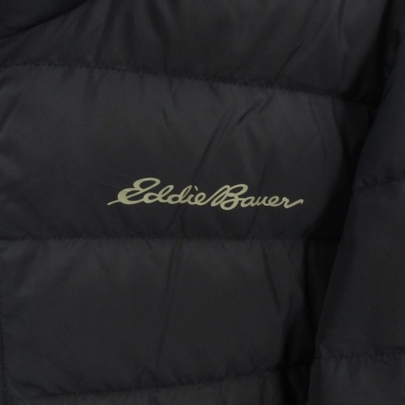 Eddie Bauer 650 Navy Blue Puffer Jacket Men's L - Picture 4 of 16